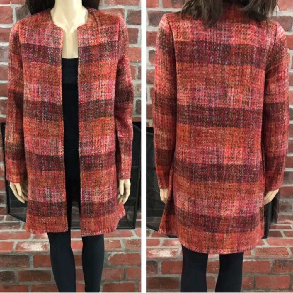 Christian Siriano Multi Color Open Front Acrylic … - image 1